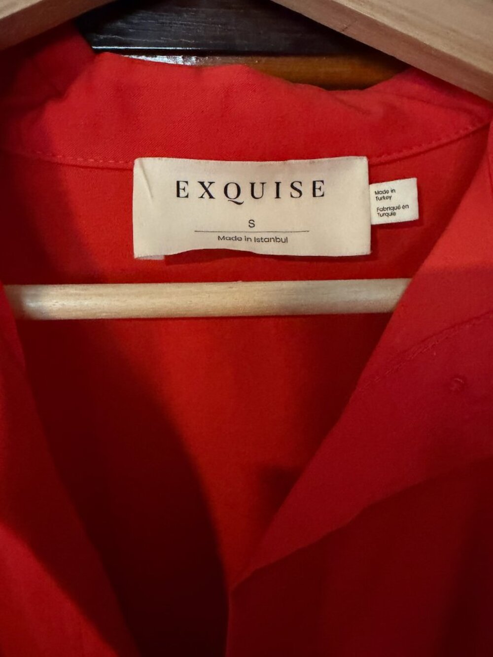 Anthropologie Exquise Mini Tobie Dress Red size Small - Picture 5 of 5